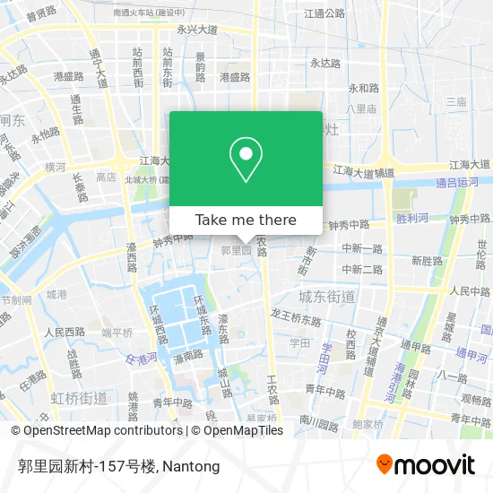 郭里园新村-157号楼 map
