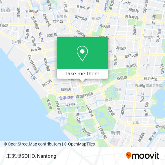 未来城SOHO map