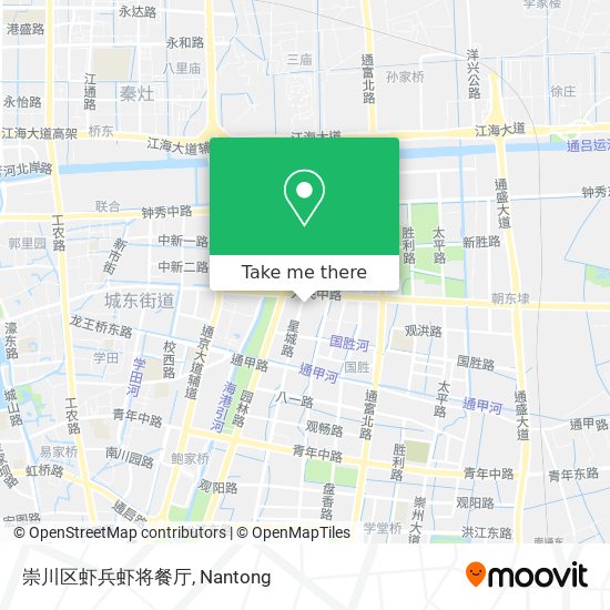 崇川区虾兵虾将餐厅 map