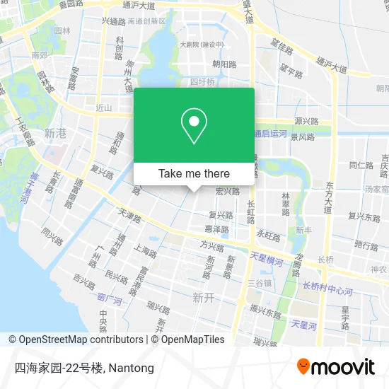 四海家园-22号楼 map