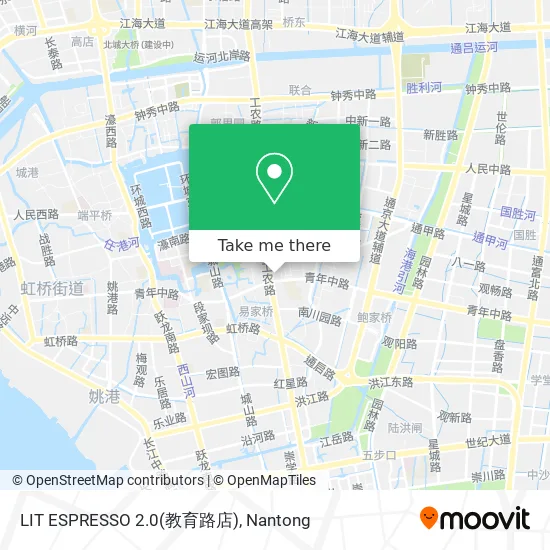 LIT ESPRESSO 2.0(教育路店) map