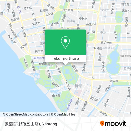 紫燕百味鸡(五山店) map