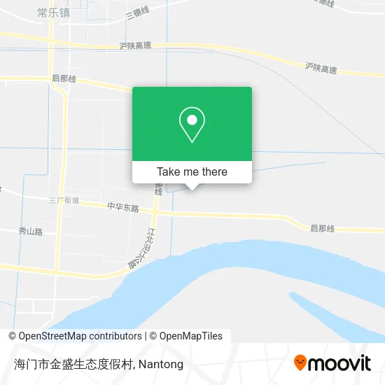 海门市金盛生态度假村 map