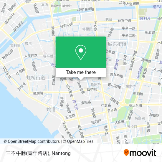 三不牛腩(青年路店) map