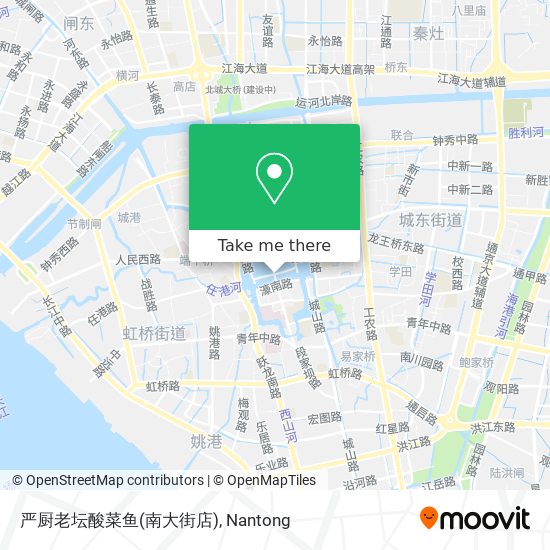 严厨老坛酸菜鱼(南大街店) map