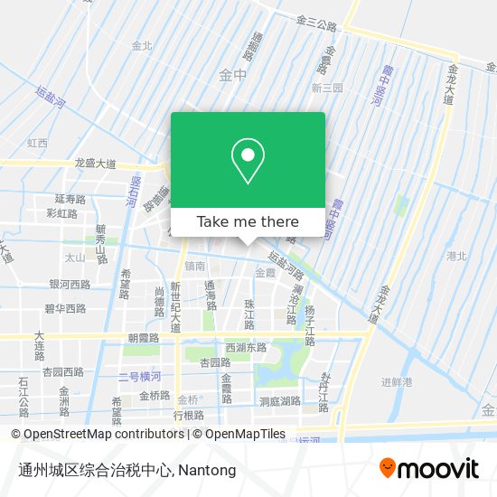 通州城区综合治税中心 map