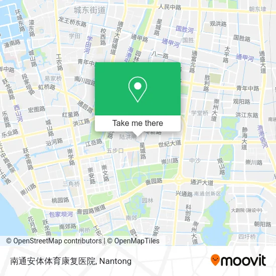 南通安体体育康复医院 map