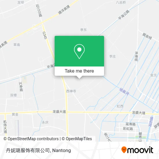 丹妮璐服饰有限公司 map