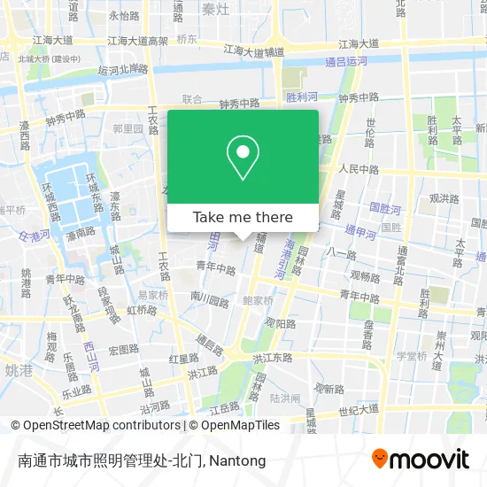 南通市城市照明管理处-北门 map