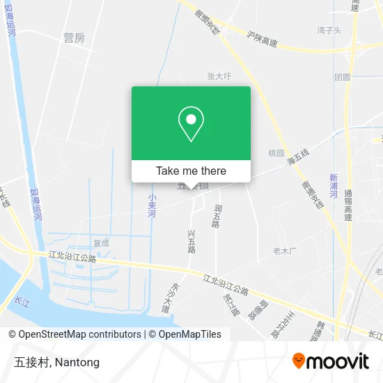 五接村 map