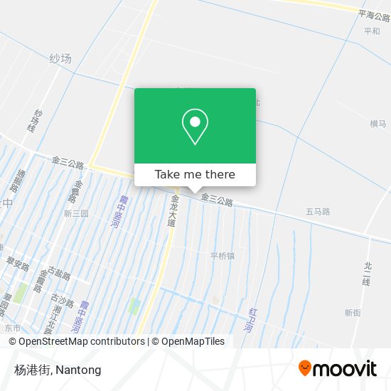 杨港街 map