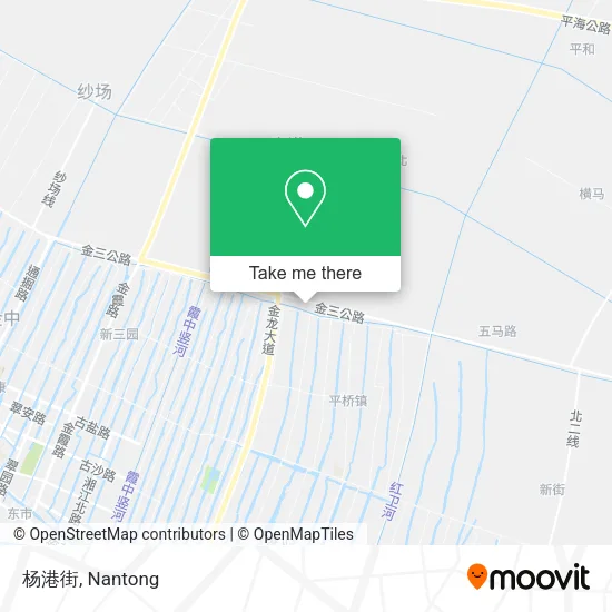 杨港街 map