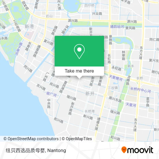 纽贝西选品质母婴 map