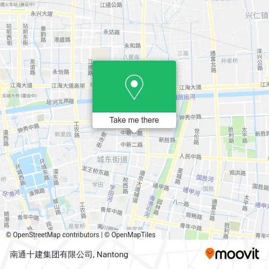 南通十建集团有限公司 map