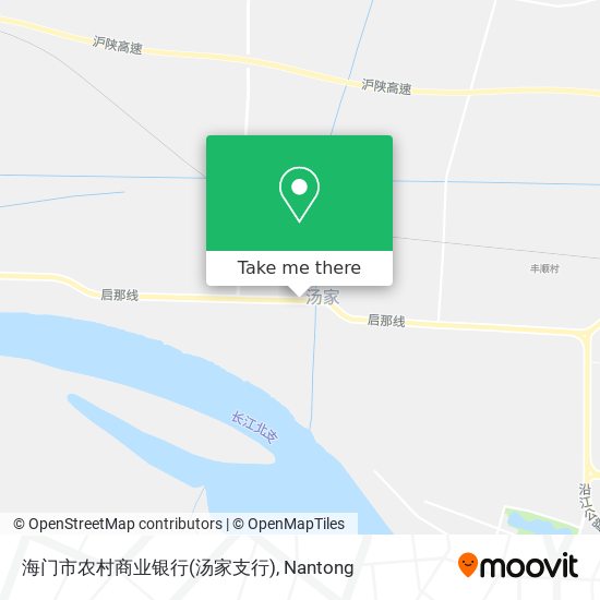 海门市农村商业银行(汤家支行) map