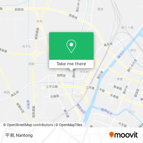 平潮 map