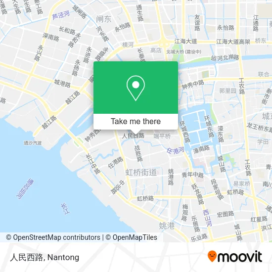 人民西路 map
