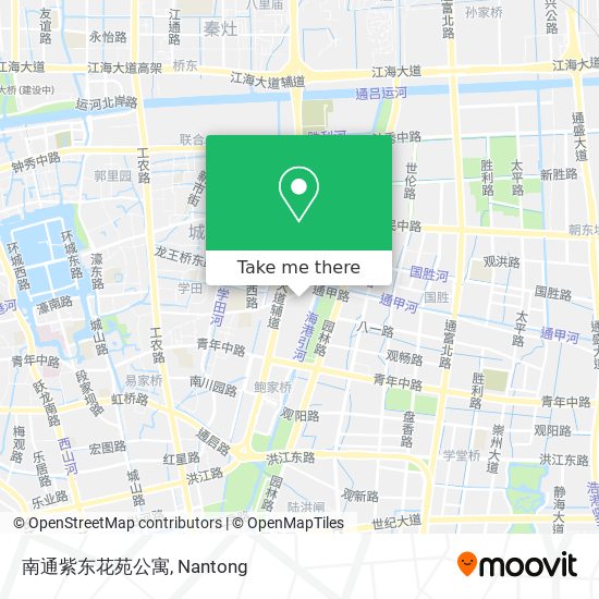 南通紫东花苑公寓 map
