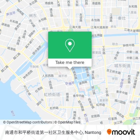 南通市和平桥街道第一社区卫生服务中心 map