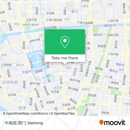中南苑-西门 map