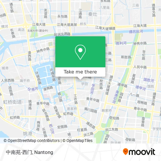 中南苑-西门 map