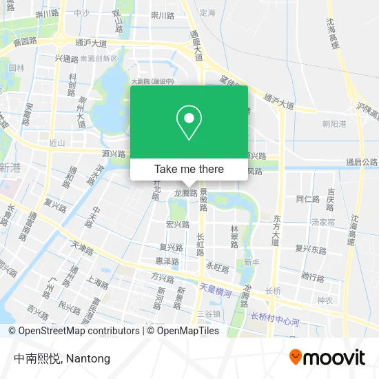 中南熙悦 map