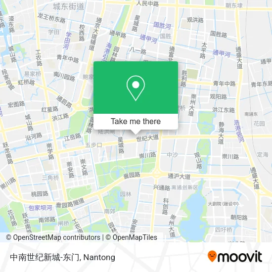 中南世纪新城-东门 map