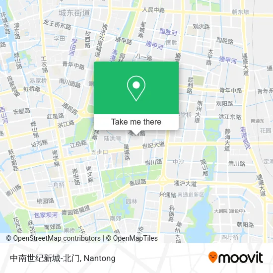 中南世纪新城-北门 map