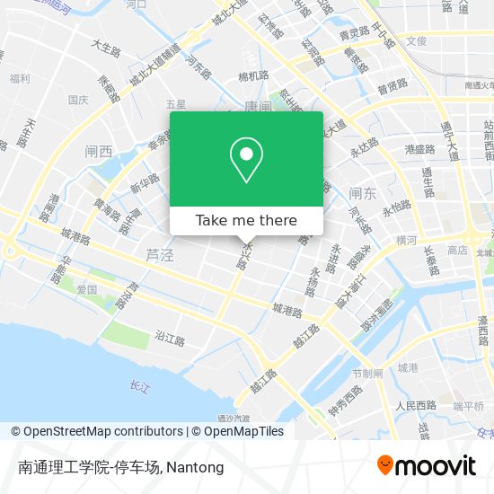 南通理工学院-停车场 map