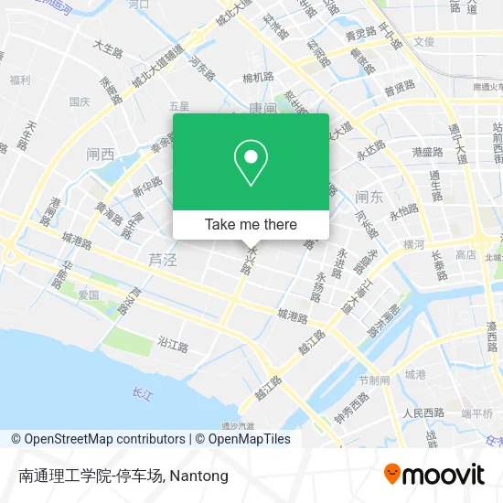 南通理工学院-停车场 map