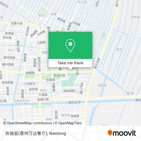 肯德基(通州万达餐厅) map