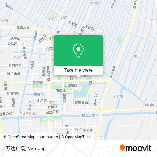 万达广场 map