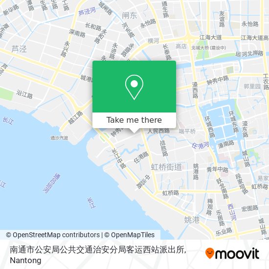 南通市公安局公共交通治安分局客运西站派出所 map