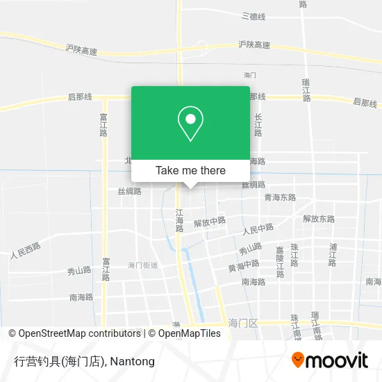 行营钓具(海门店) map