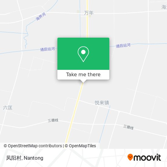 凤阳村 map