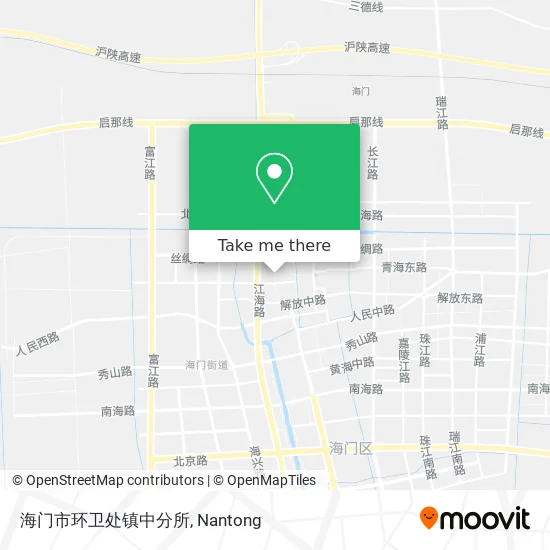 海门市环卫处镇中分所 map