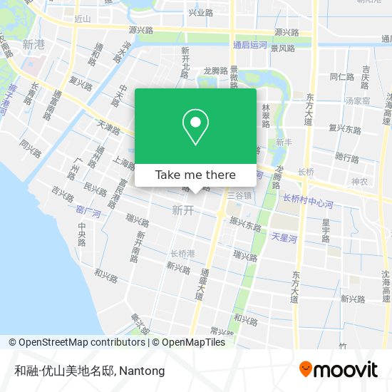 和融·优山美地名邸 map