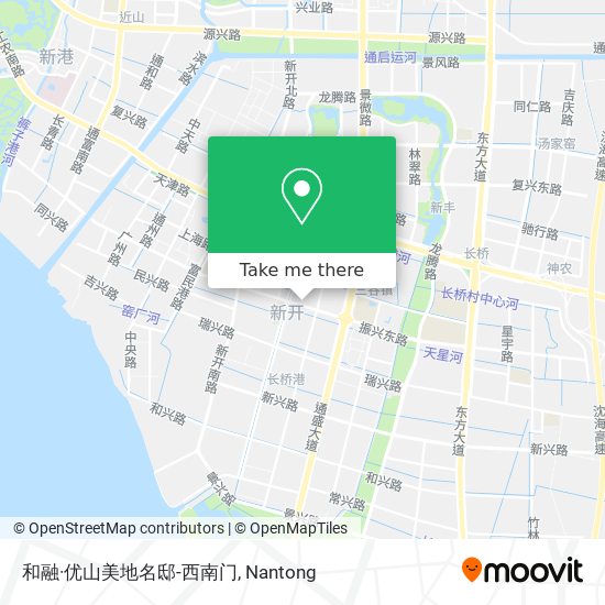 和融·优山美地名邸-西南门 map