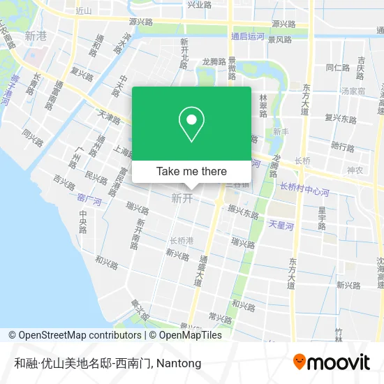 和融·优山美地名邸-西南门 map