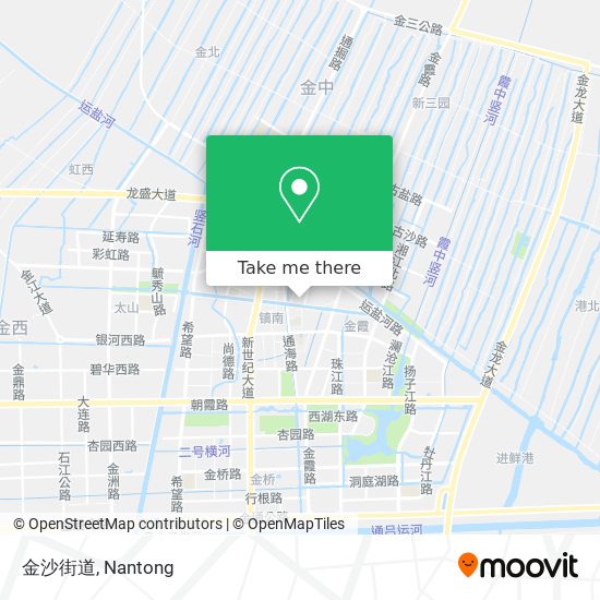 金沙街道 map