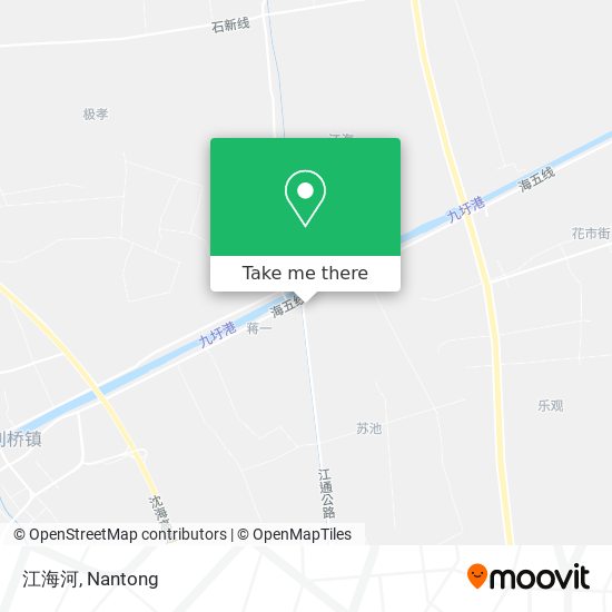 江海河 map