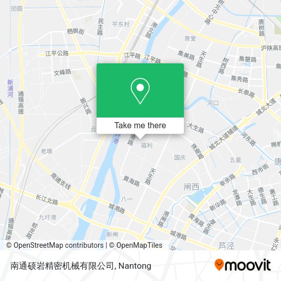 南通硕岩精密机械有限公司 map