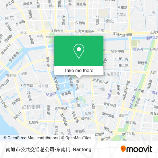 南通市公共交通总公司-东南门 map