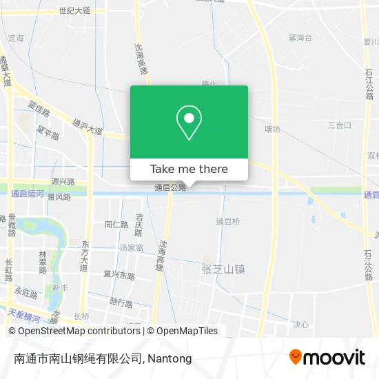 南通市南山钢绳有限公司 map