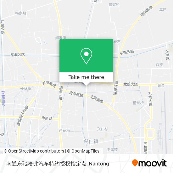 南通东驰哈弗汽车特约授权指定点 map