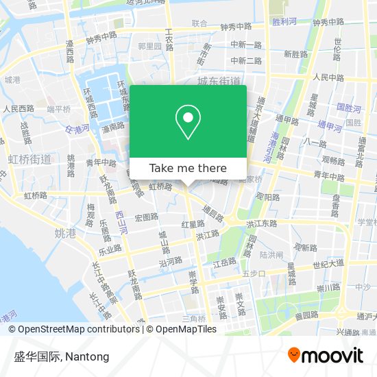 盛华国际 map
