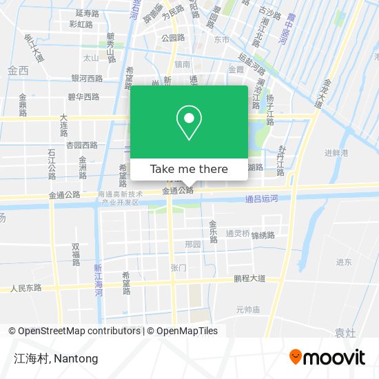 江海村 map