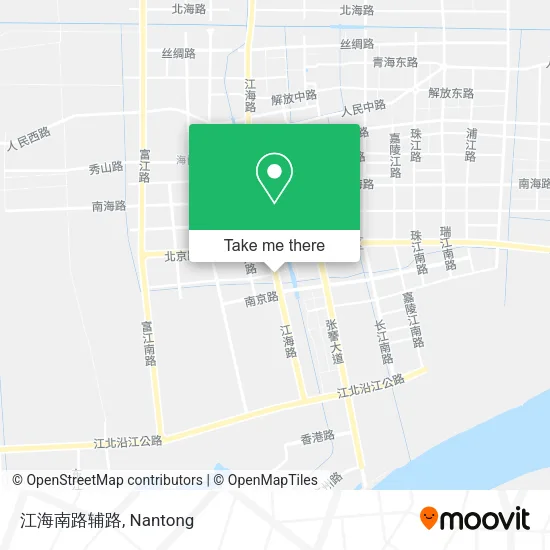 江海南路辅路 map