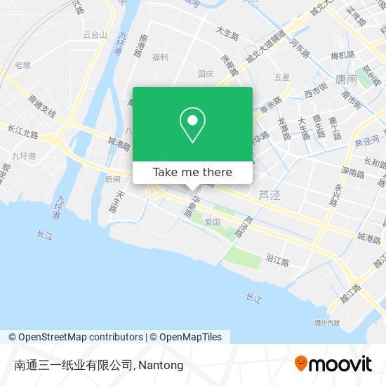南通三一纸业有限公司 map