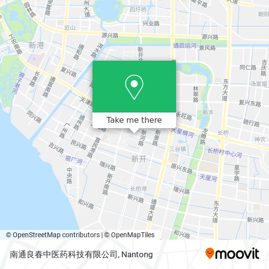 南通良春中医药科技有限公司 map